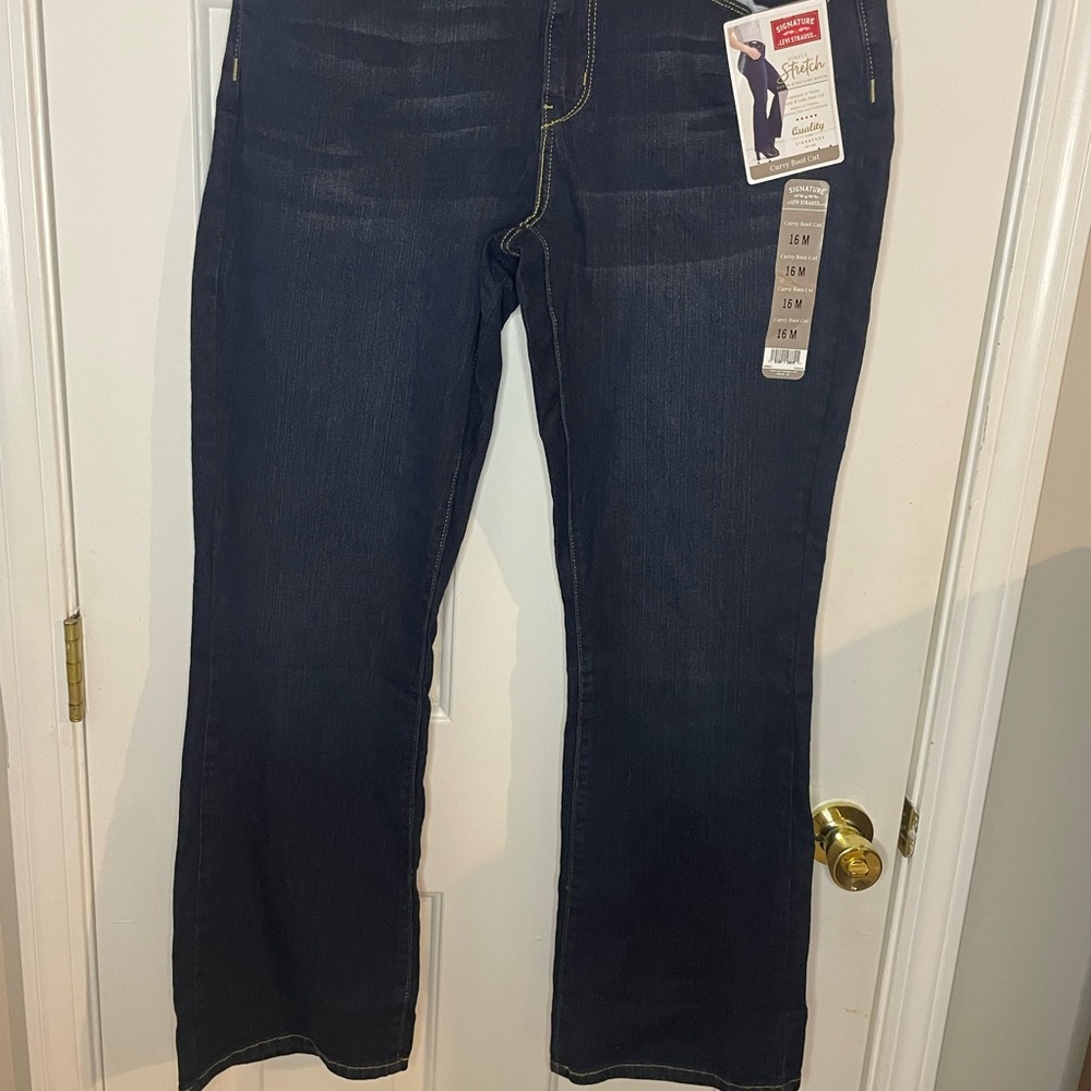 Signature by Levi Strauss Blue Boot Cut Jeans